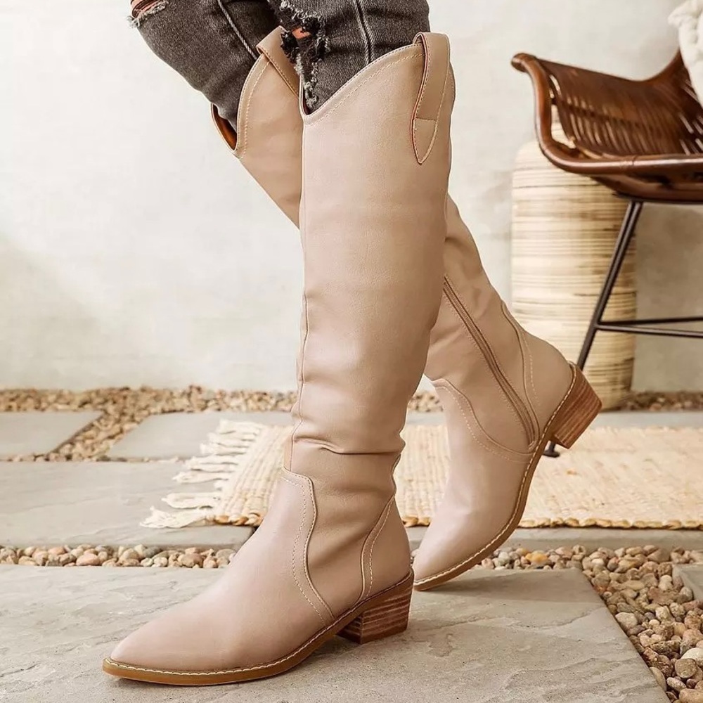 Oasis Society “Charlee” Knee High Boots NWT